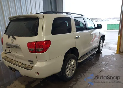 2012 Toyota Sequoia Platinum 5.7L V8 from USA, damaged, VIN 5TDDW5G10CS066223